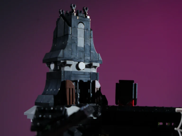 Haunted Gothic Victorian Manor CR005 collectible brick model