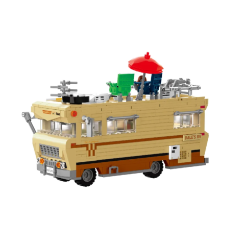 Weathered camper exterior on the wasteland vehicle model